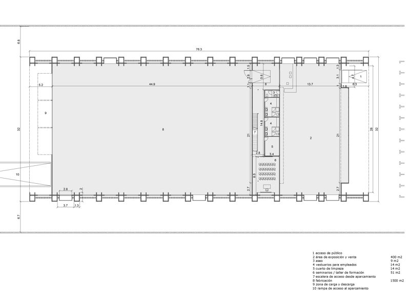 Nave industrial de madera