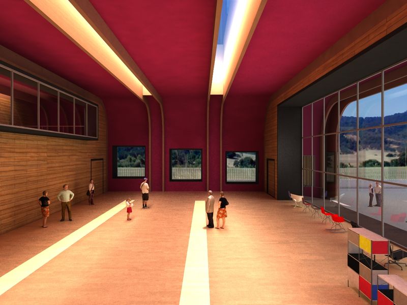 Nave industrial de madera